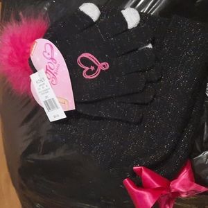 Girls hat/gloves